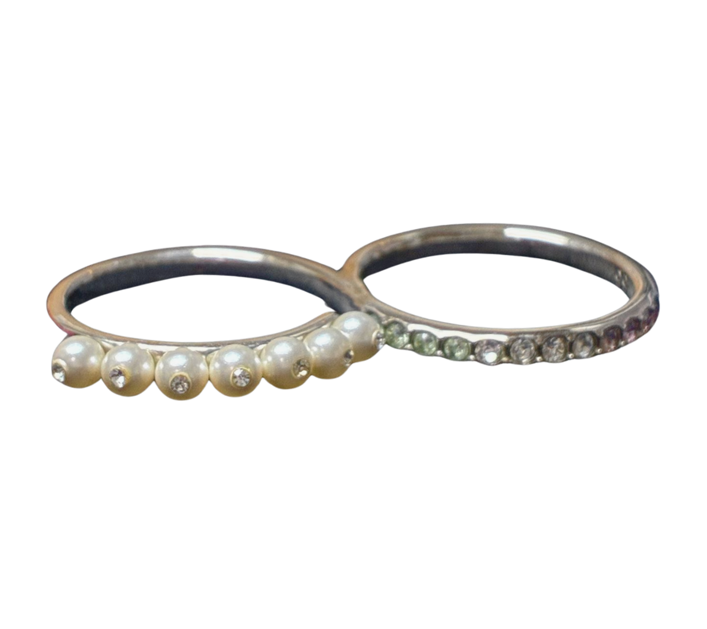 Swarovski 5111697 Double Calista Ring Size 55
