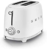 Smeg TSF01WHMUK 2-Slice Toaster, Matte White