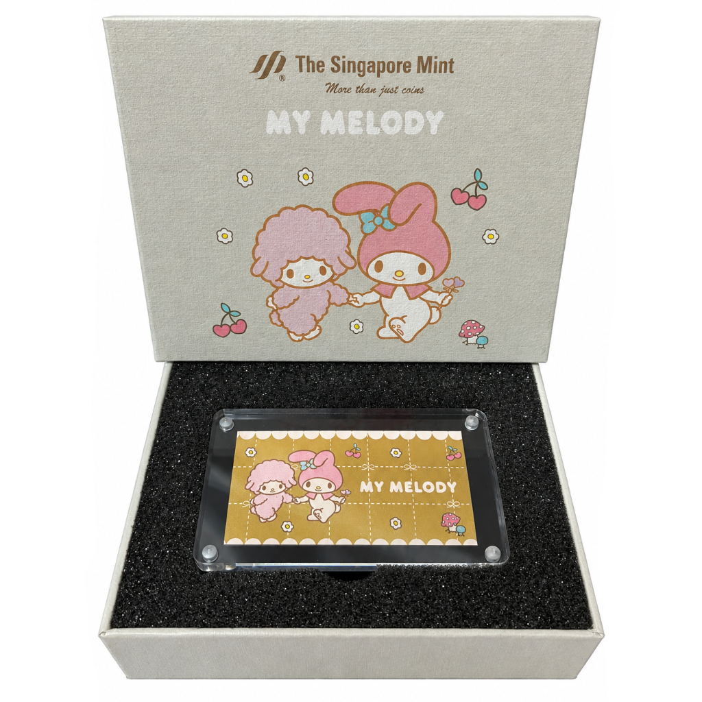 The Singapore Mint Sanrio My Melody 24K Gold Foil