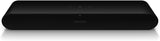 Sonos Ray: The All-In-One Soundbar For All, Trueplay Tuning Technology, Jam-packed with Power, Zero-stress Setup, Crisp Dialogue - Black