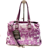 Coach F15656 Ashley Horse & Carriage Tote Bag