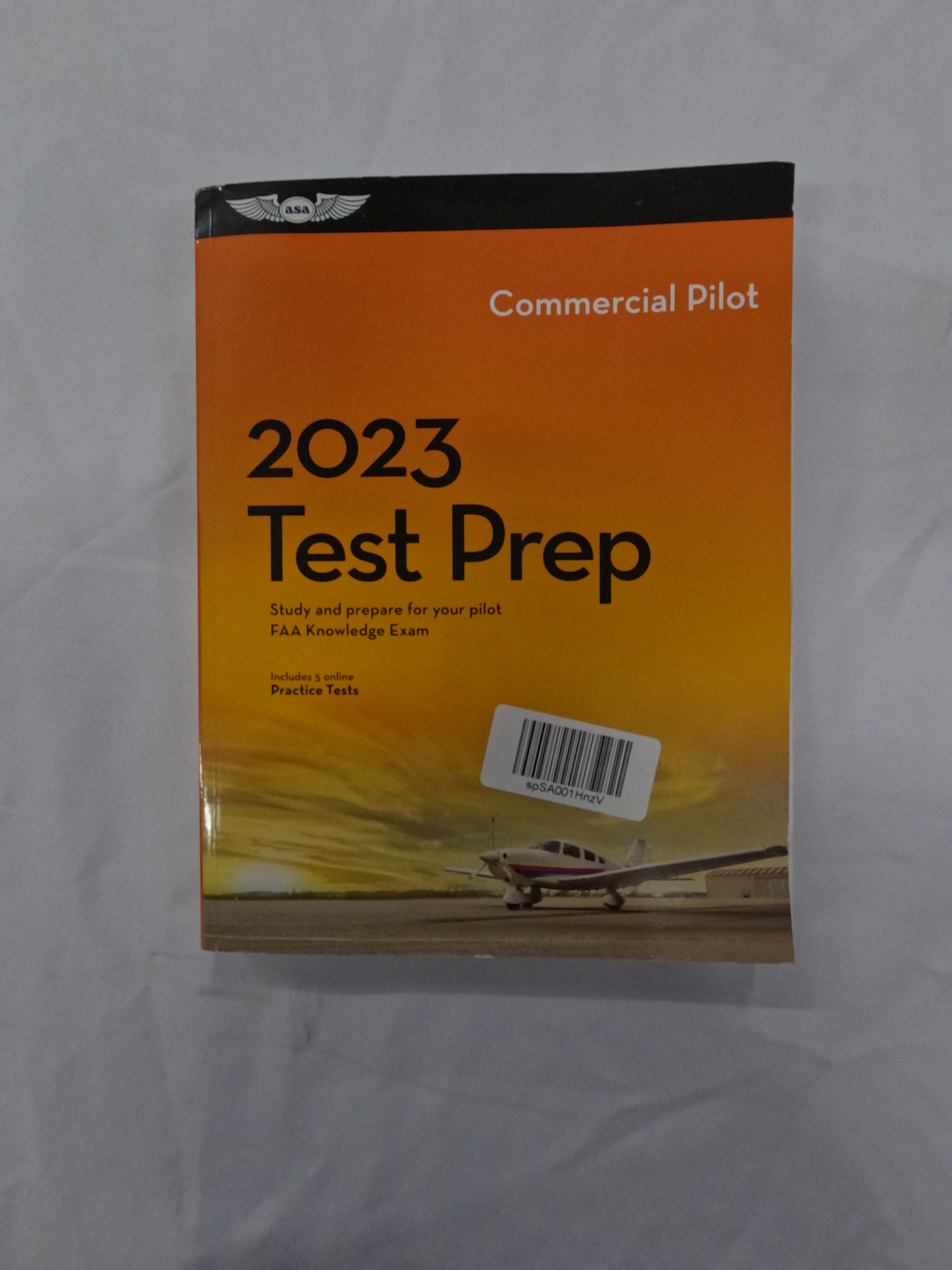 Commercial Pilot Test Prep 2023: Study and Prepare For Your Pilot FAA Knowledge Exam Paperback Main image