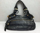 Salvatore Ferragamo Embossed Leather Handbag