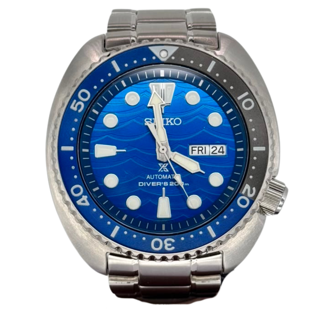 Seiko Prospex SRPD21K1 Turtle Save the Ocean Automatic Watch, 45mm