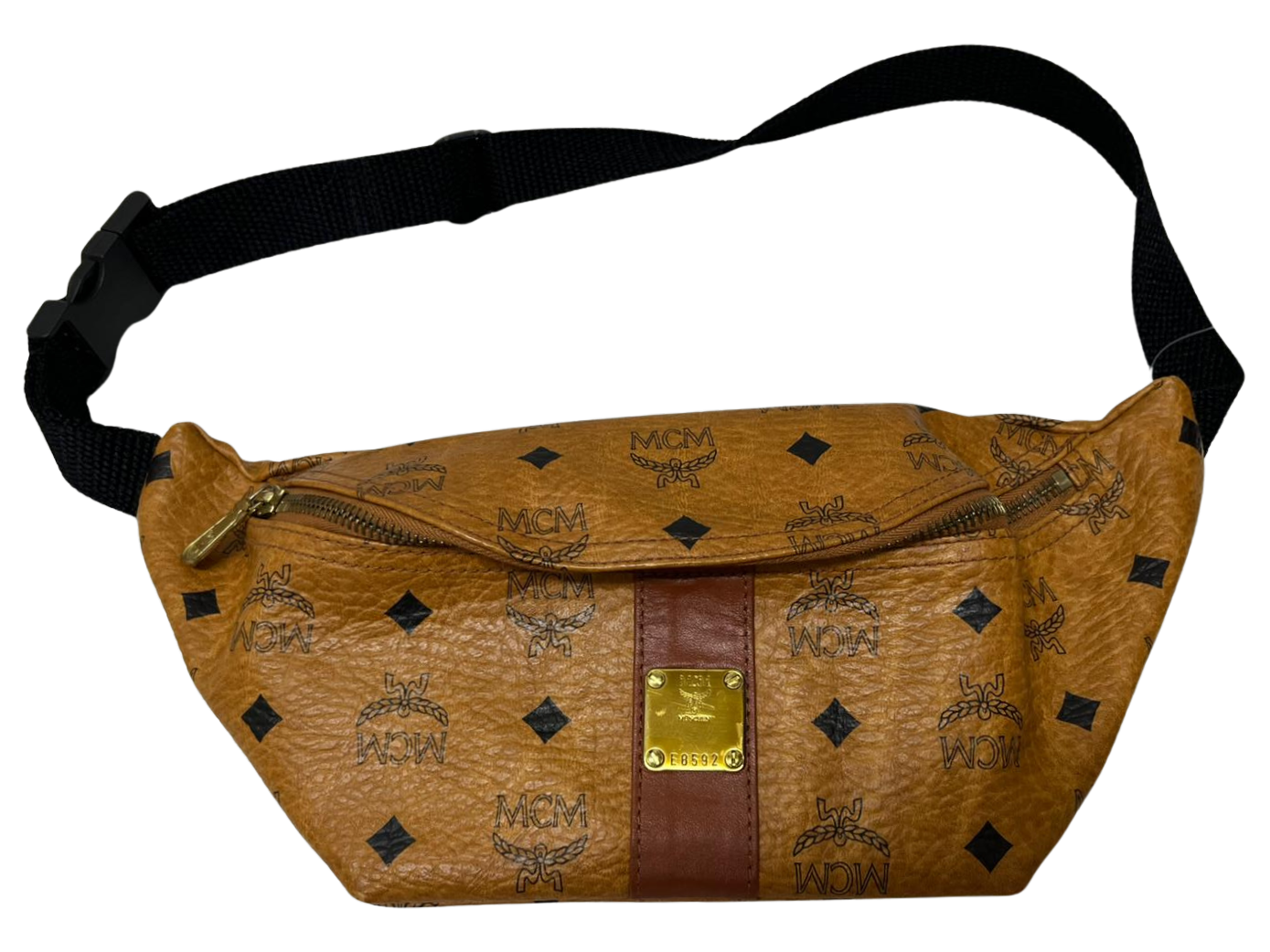 MCM Fursten Belt Bag Cognac Visetos Main image