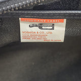 Yoshida & Co, Luggage Label Leather Luggage Bag - No Strap (Made In Japan)