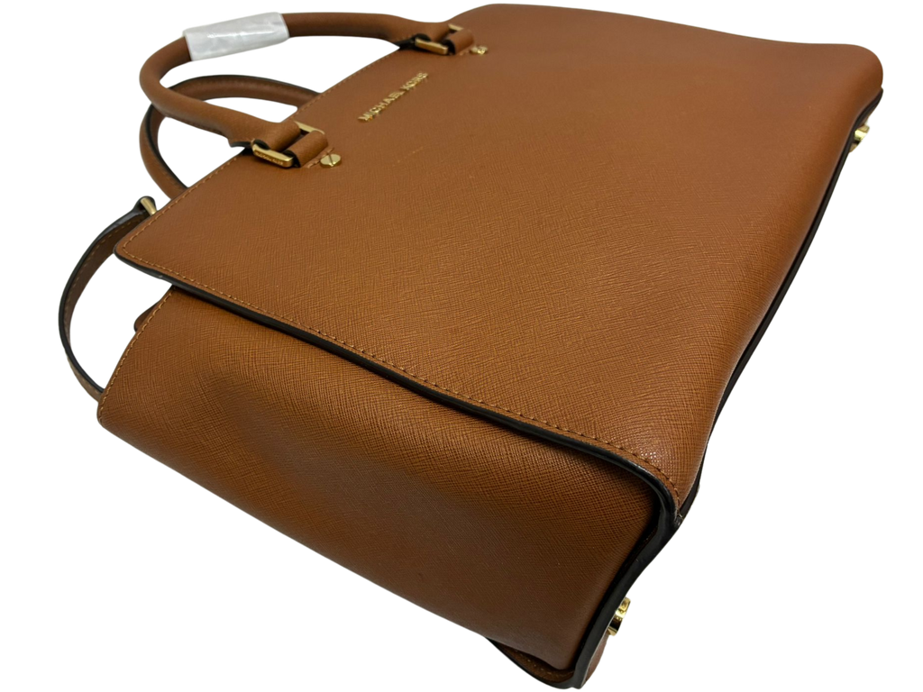 Michael Kors Selma Saffiano Leather Satchel Bag