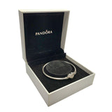 Pandora Silver S925 Heart Bangle