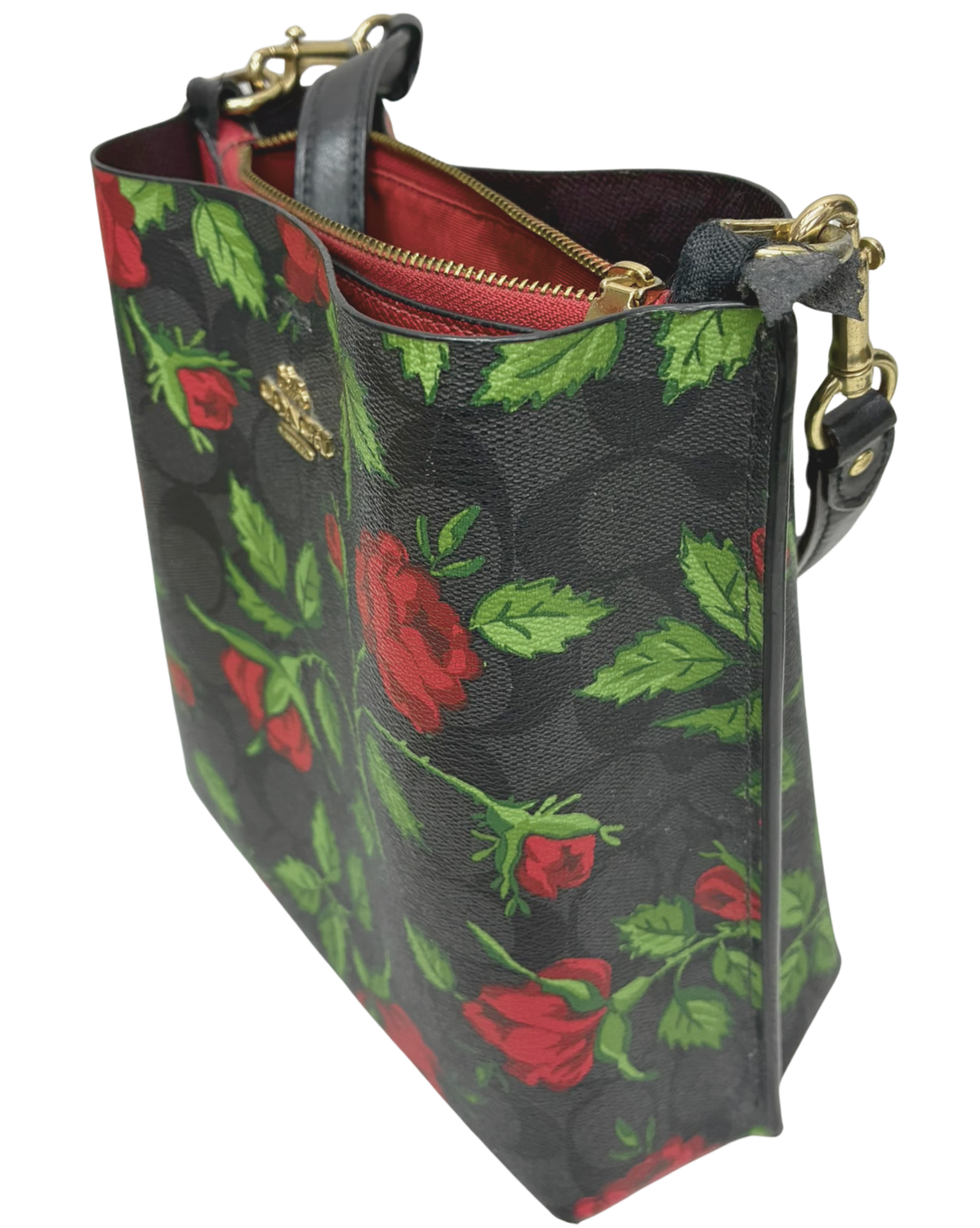 Coach Mollie Bucket Bag 22 Signature Canvas Fairytale Rose Print