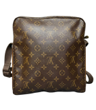 Louis Vuitton Monogram Trotteur Beaubourg Shoulder Bag Brown Monogram Canvas And Leather