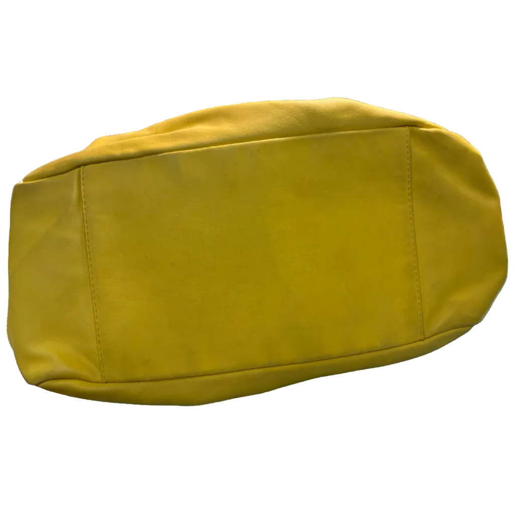 Coach Parker Hobo Shoulder Bag Yellow