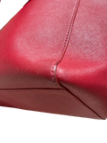 Tory Burch Red Leather Medium York Buckle Tote
