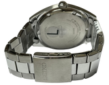 Seiko Mens Essential Stainless Steel Watch Gray Dial SUR343P1