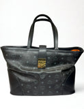 MCM Black Leather Tote S5036