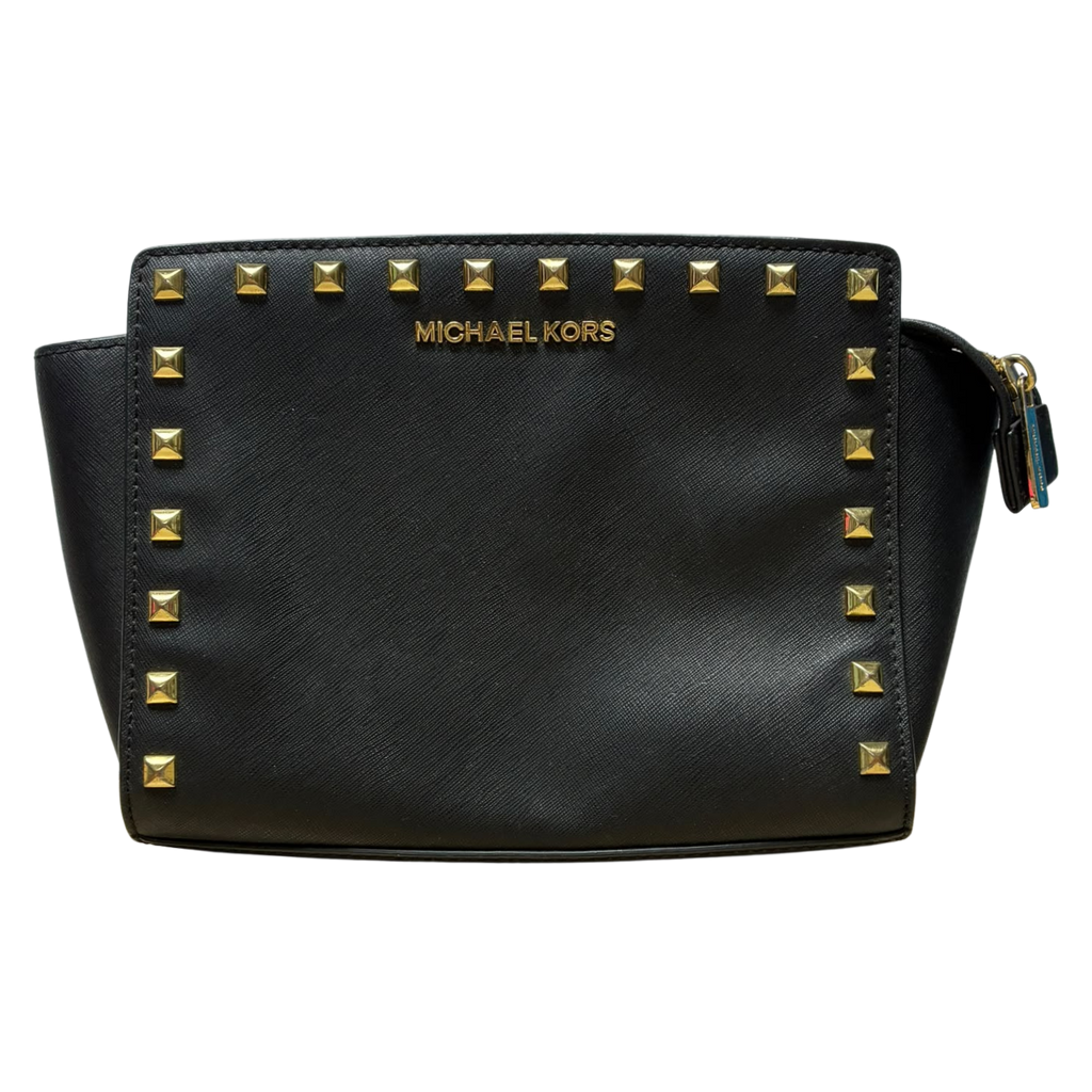 Michael Kors Selma Studded Medium Messenger Crossbody Bag