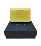 Furla Yellow Leather Card Case