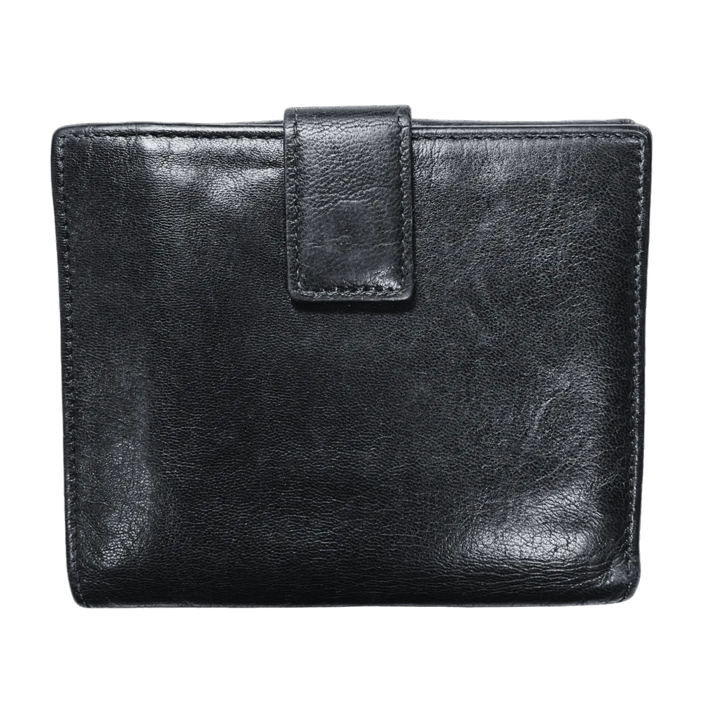 Salvatore Ferragamo Leather BiFold Wallet Black