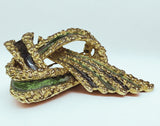 Vintage Ciner Costume Jewelry Brooch