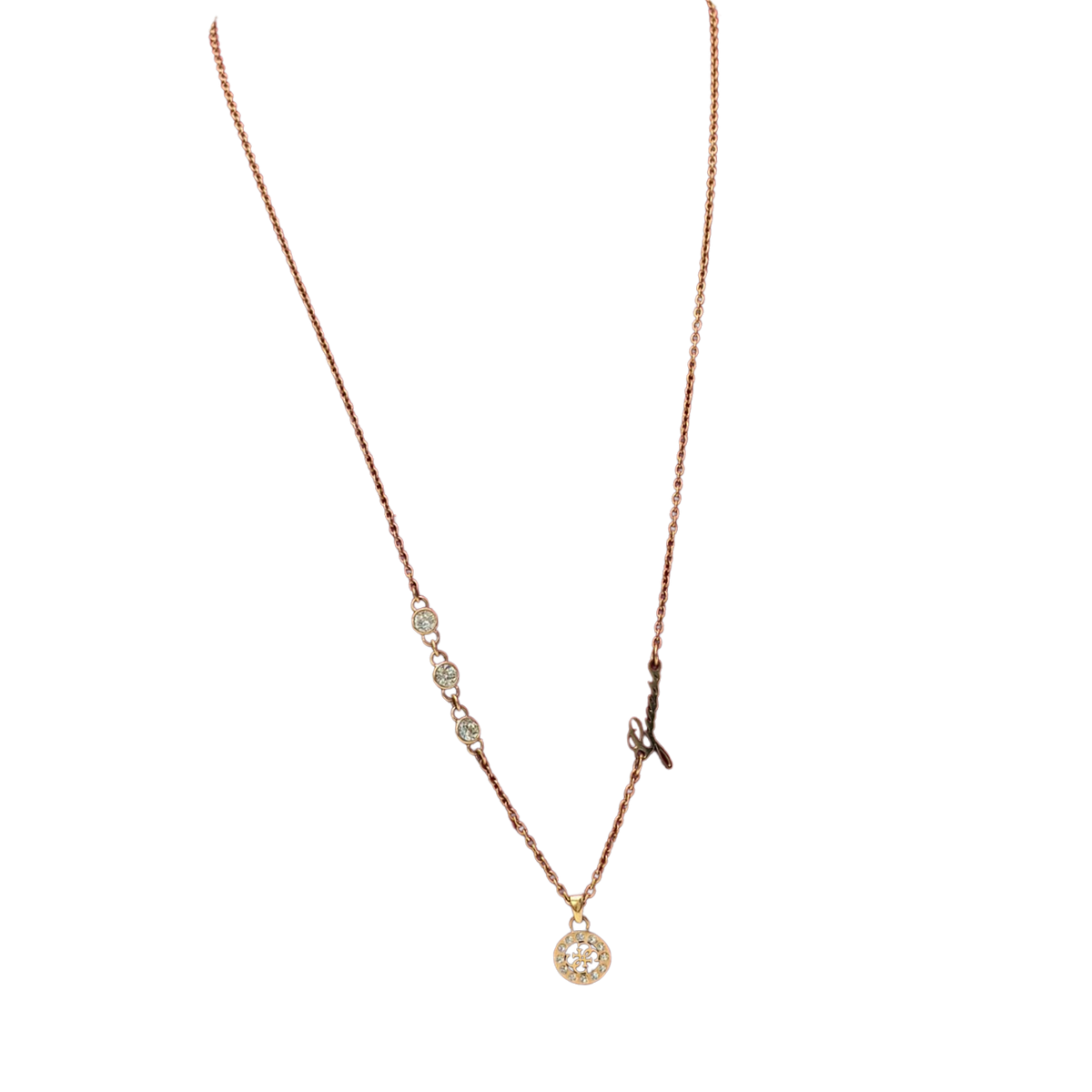 GUESS UBN79024 Steel Rose Gold Necklace