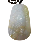Jade A Like Kwan Kong Pendant Necklace