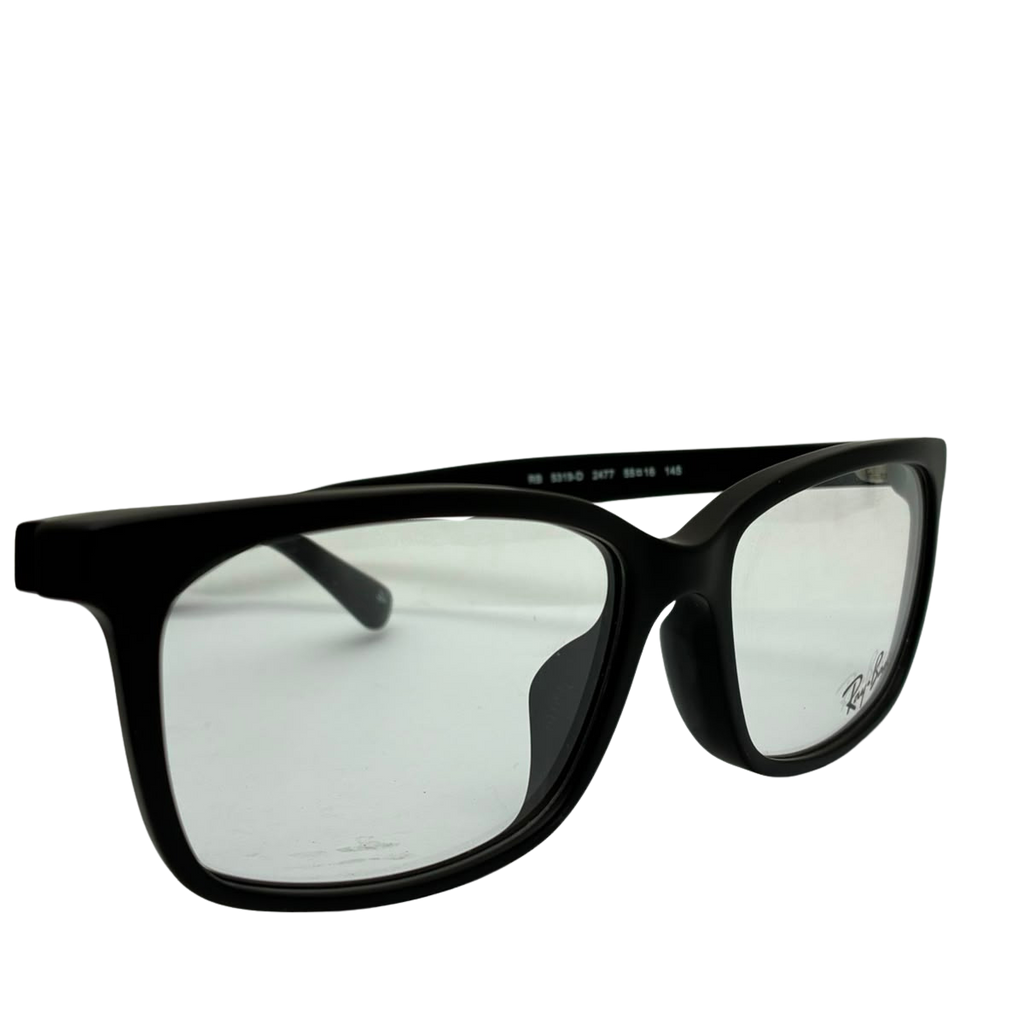 RayBan RB5319D Black Glasses Matte Frame With 55mm Lenses