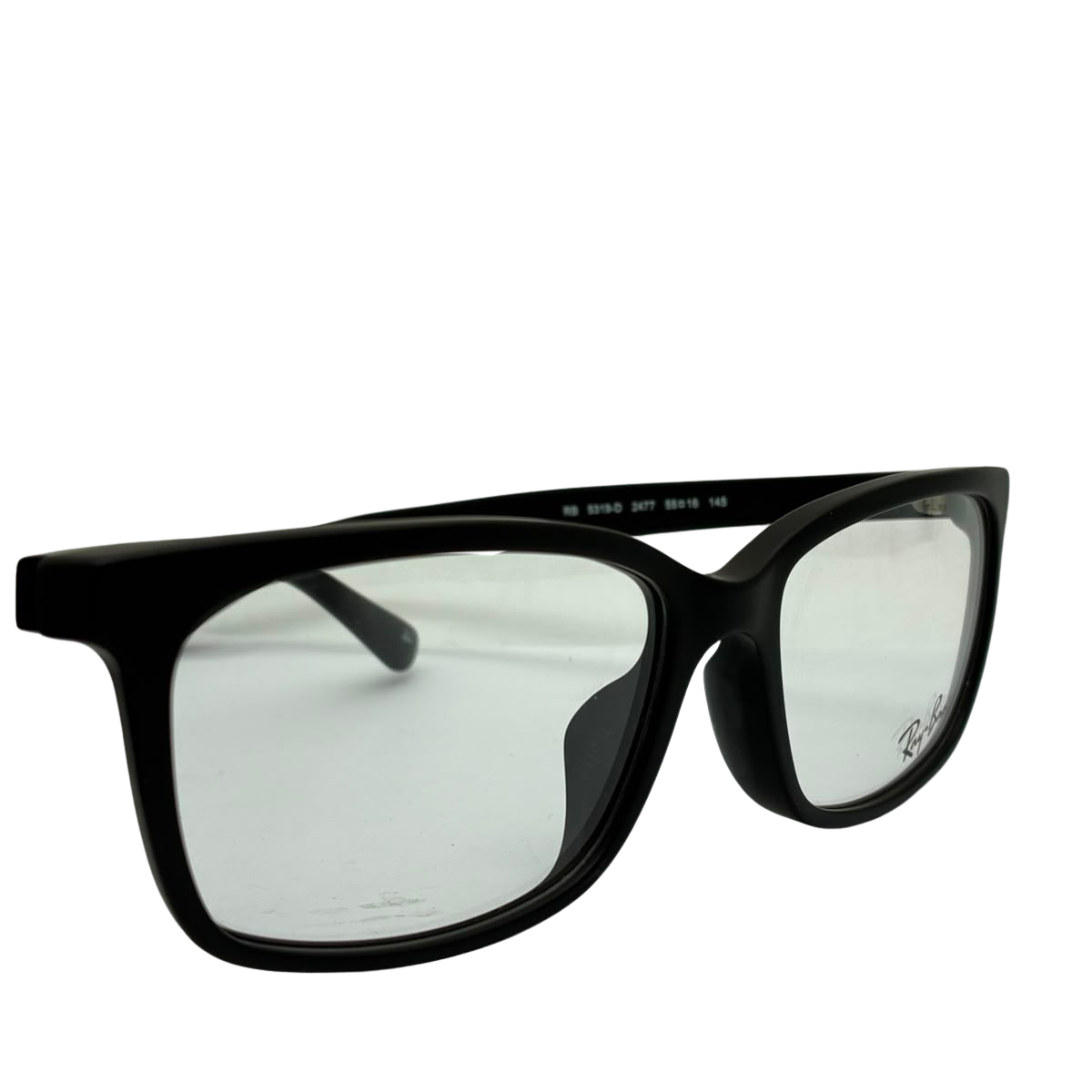 RayBan RB5319D Black Glasses Matte Frame With 55mm Lenses