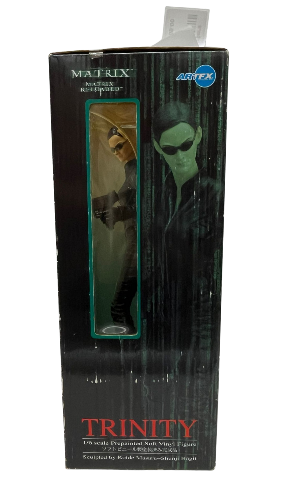 Matrix Reloaded Trinity Prepainted Soft Vinyl Figure 1/6 Scale