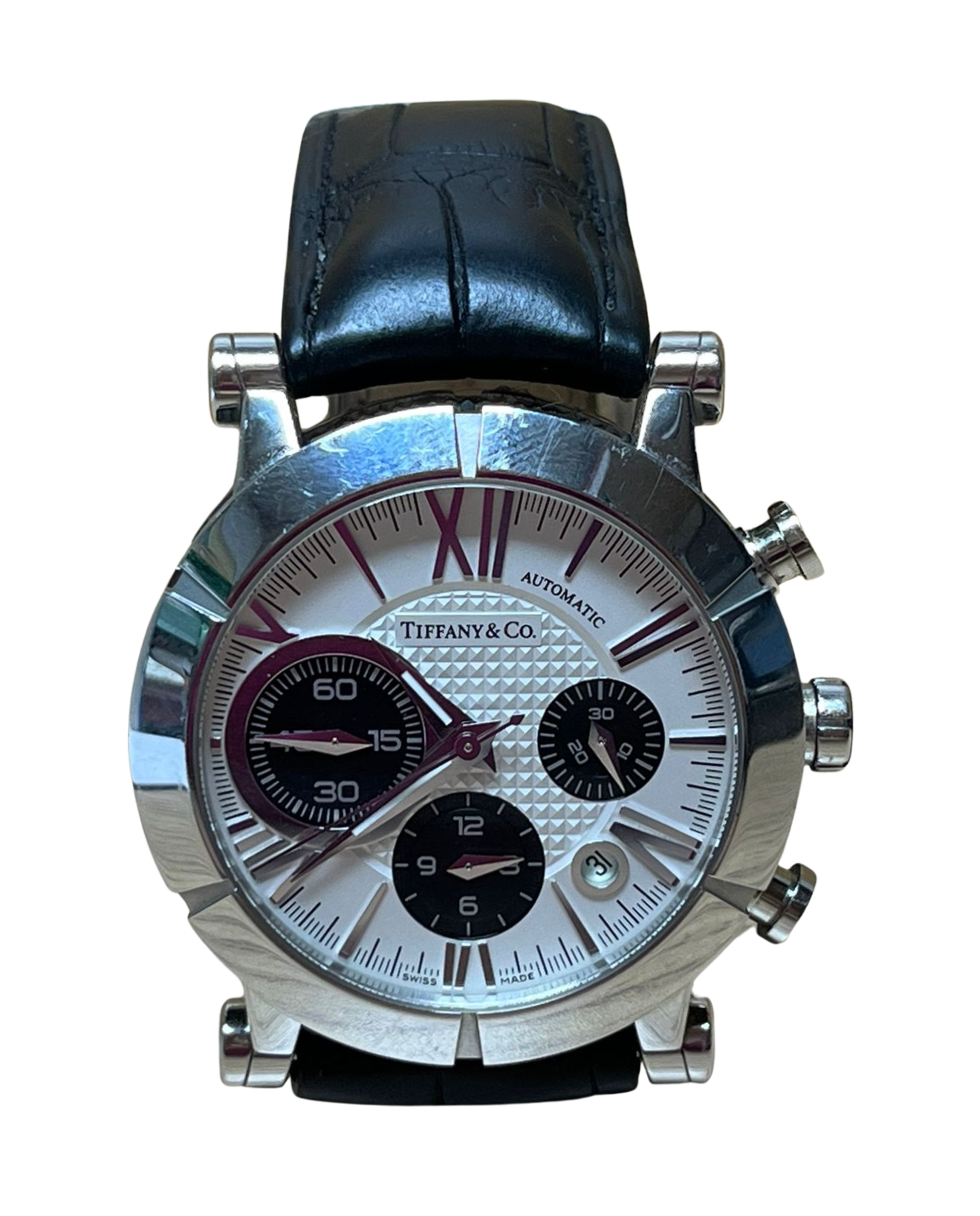 Tiffany And Co Atlas Gent Chronograph Automatic Watch