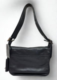 Coach Patricia Legacy Black Leather Shoulder Bag