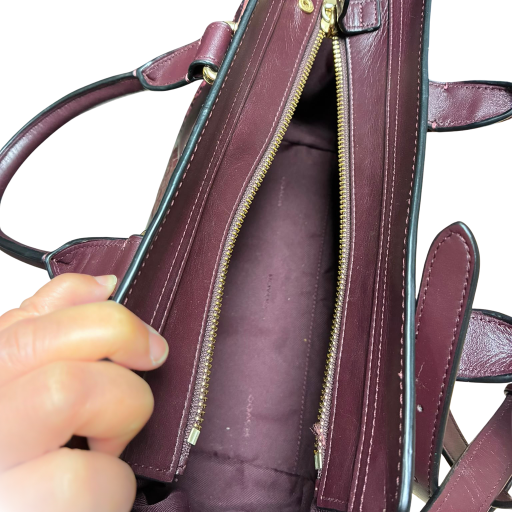 Coach Swagger 27 in Canyon Quilt Exotic Embossed Leather