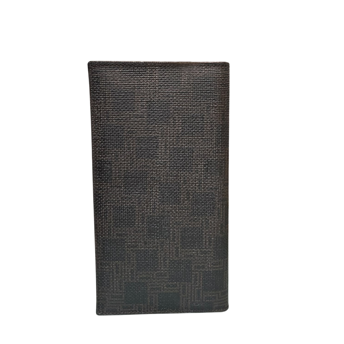 Dunhill D Eight (D8) Dark Brown Textured Leather Long Bifold Wallet