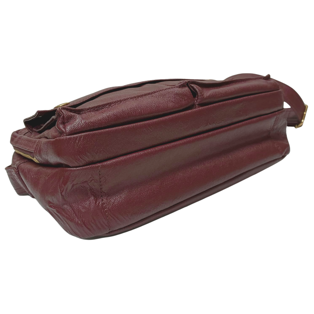 Porter International MORI Shoulder Bag Wine Red