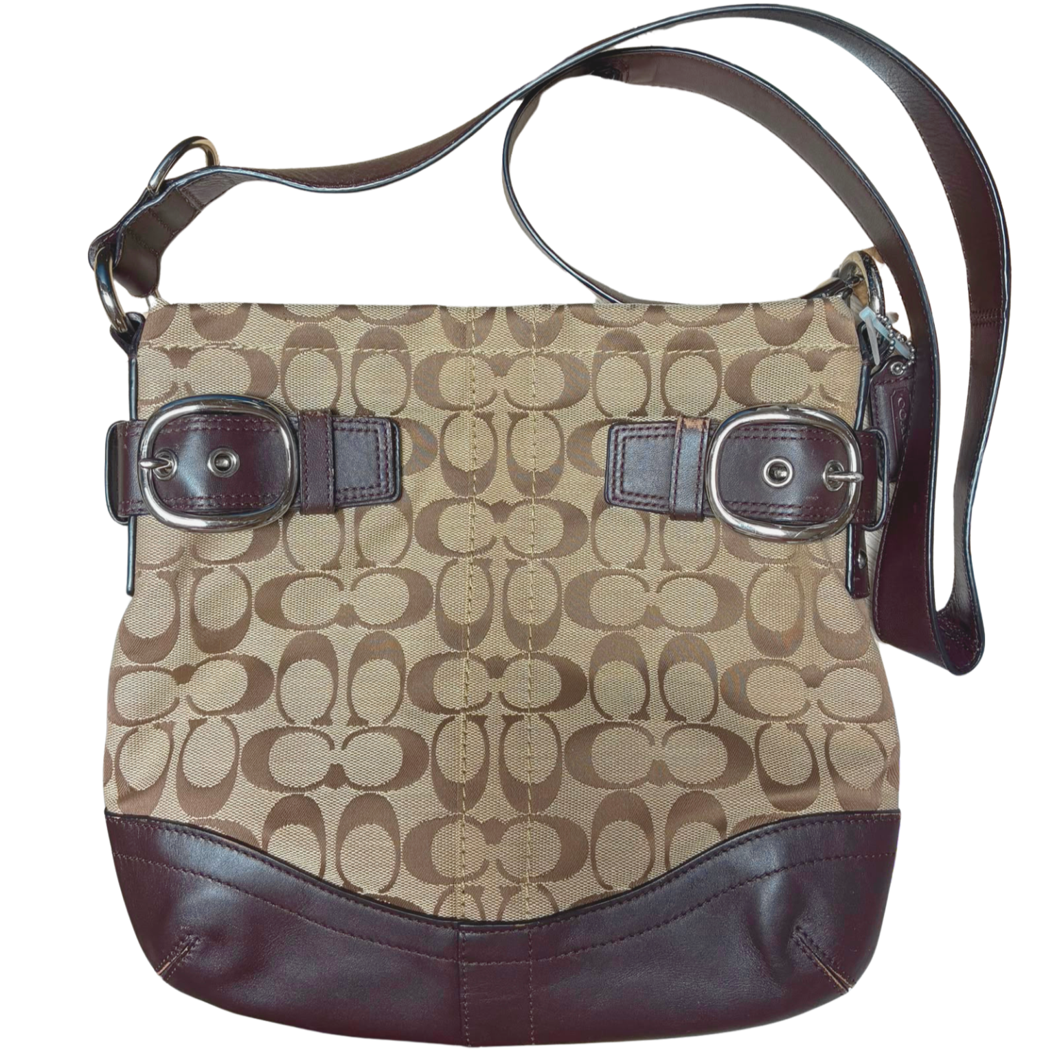 Coach F17088 Signature Buckle Shoulder Bag Main image