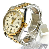 Rolex Datejust 16233 Halfgold Automatic Men's Watch