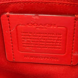 Coach Red Leather Cross Body Bag