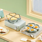 Love Heart Four Hole Frying Pan