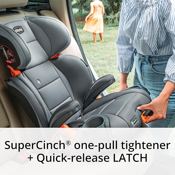 Chicco KidFit Plus with ClearTex 2-in-1 Belt Positioning Booster Car Seat