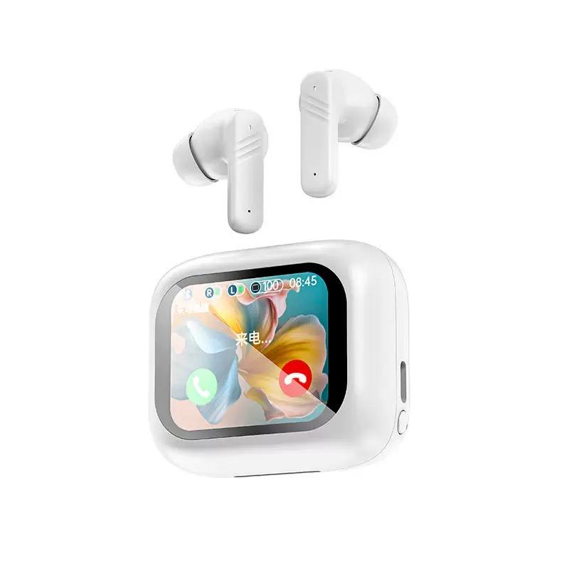 LX10 Earphones with LCD Screen - Black