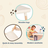 Table and Chair Set- Furniture For Toddlers- 1 Craft Table & 2 Chairs