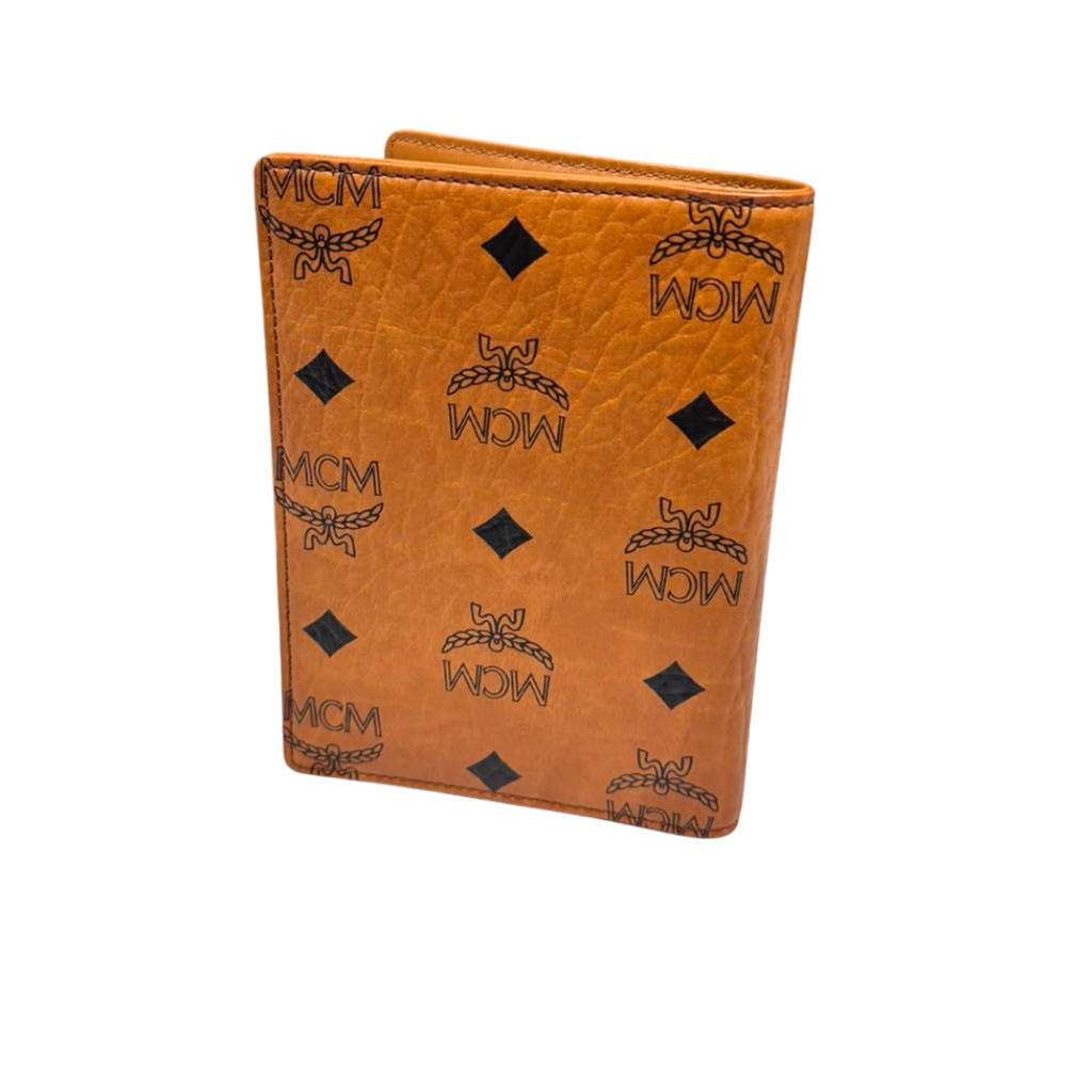 MCM Leather Heritage Passport and Card Holder