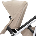 MaxiCosi Lila Modular Stroller Duo Seat Kit With Car Seat And Stroller Adapters Nomad Sand