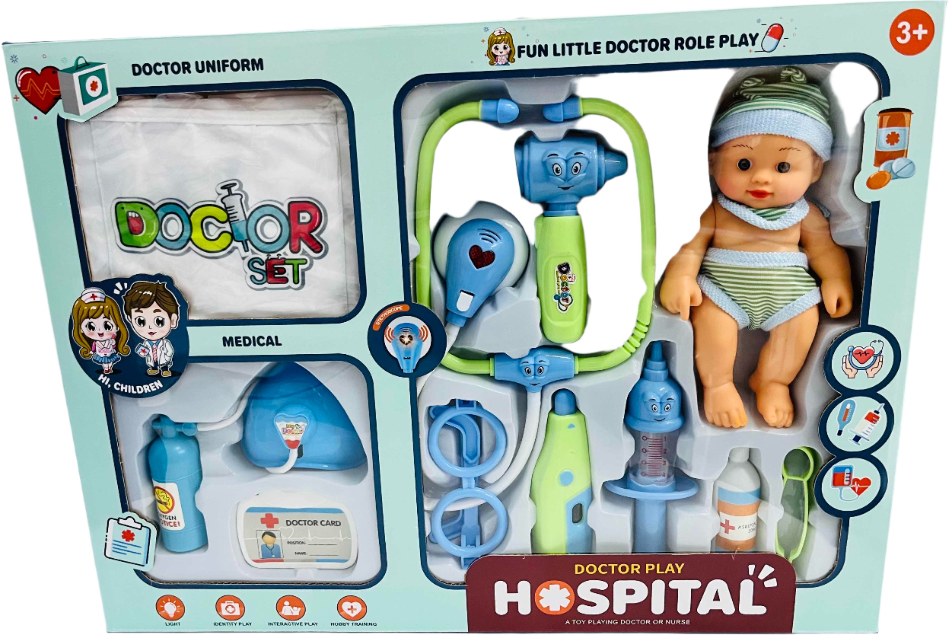 Fun Little Doctor Play Blue Main image