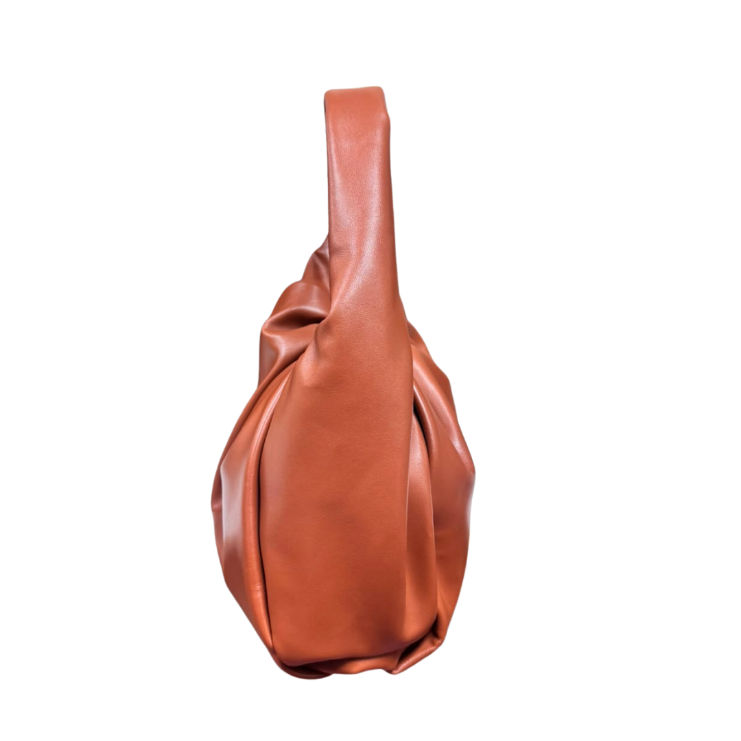Bottega Veneta Smooth Butter Calfskin Shoulder Pouch