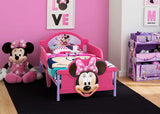 Delta Children 3D Footboard Toddler Bed Disney Minnie Mouse