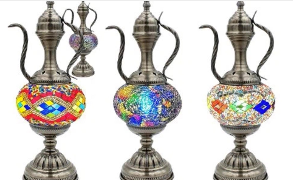 Handmade Mosaic Lamp 16x16x40cm