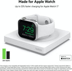 Belkin Boost Charge Pro Portable Fast Charger For Apple Watch White