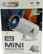 Andowl PR80 Ultra HD 4K Mini Projector