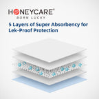 HONEY CARE AllAbsorb Large 22in x 23in 100 Count Dog And Puppy Training Pads