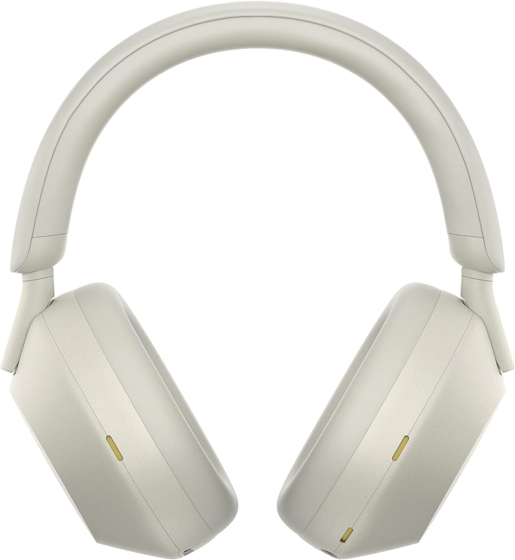 Sony WH1000XM5 Wireless NoiseCancelling Headphones Foldable With Fast Charging Silver