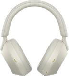 Sony WH1000XM5 Wireless NoiseCancelling Headphones Foldable With Fast Charging Silver